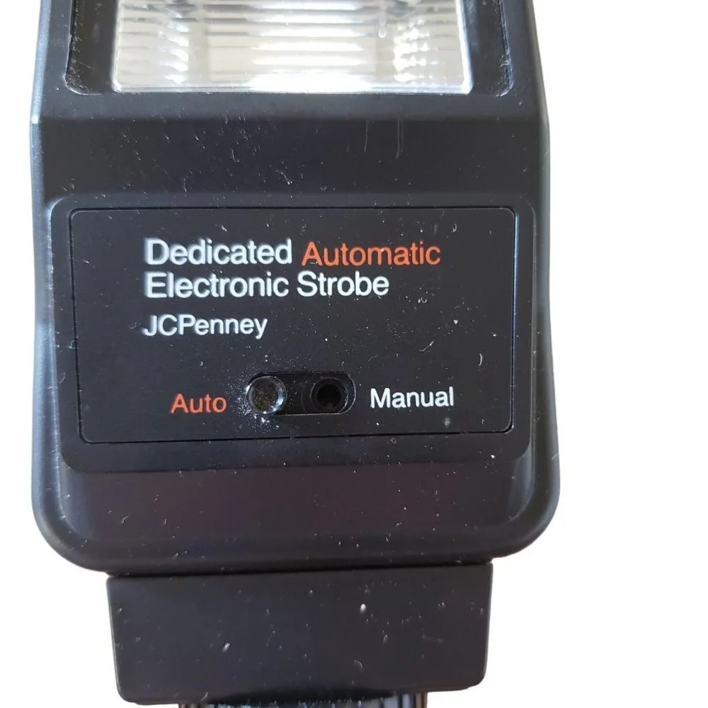 JCPenney Camera Flash Automatic Strobe for Pentax FOR PARTS ONLY NOT TESTED